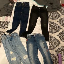 Size 7 Youth Jeans Little Girls