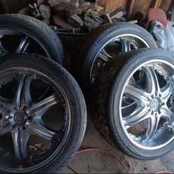 24 in Rims And Tires