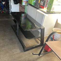 Black TV Stand