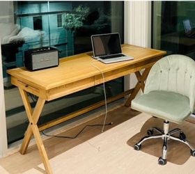 Light Walnut Campaign Desk
