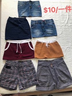 Short Skirt and pants/oversize