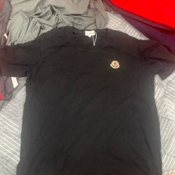 Black Moncler Tee Size S 