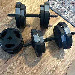 20 lb Dumbbells Adjustable 