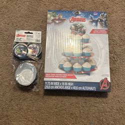 Avengers Cupcake Stand