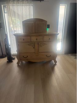 Magnolia Home Dresser and top piece