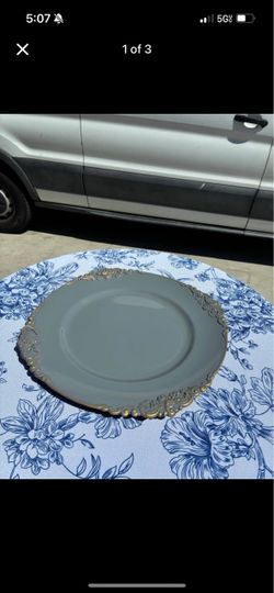 Charger plates