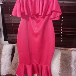  Size L Beautiful Pink Dress