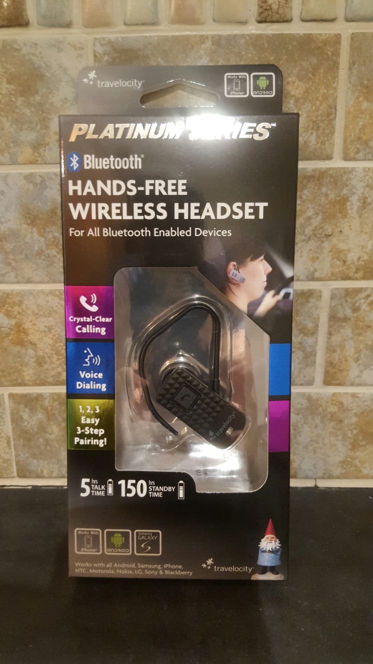 Bluetooth hands-free wireless headset Jawbone Style