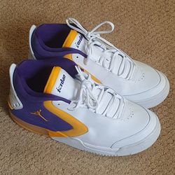 Nike Air Jordan Big Fund Lakers 23 Basketball Shoes Men's Size 10.5