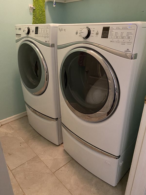 Whirlpool Duet Steam Washer and Dryer for Sale in Lutz, FL OfferUp