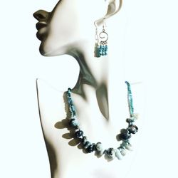 "Bahia Collection" Handmade Earrings & Necklace