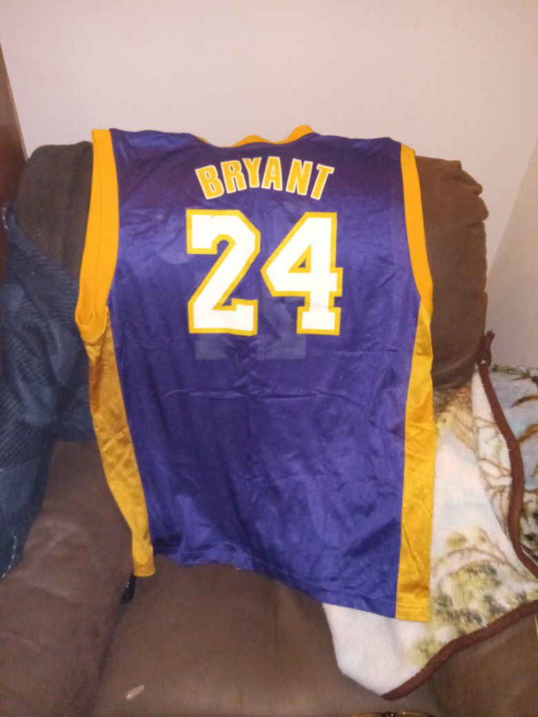 Koby Bryant NBA Xl 1946 Purple And Yellow Michael Jordan XXL   White NBA 1982 