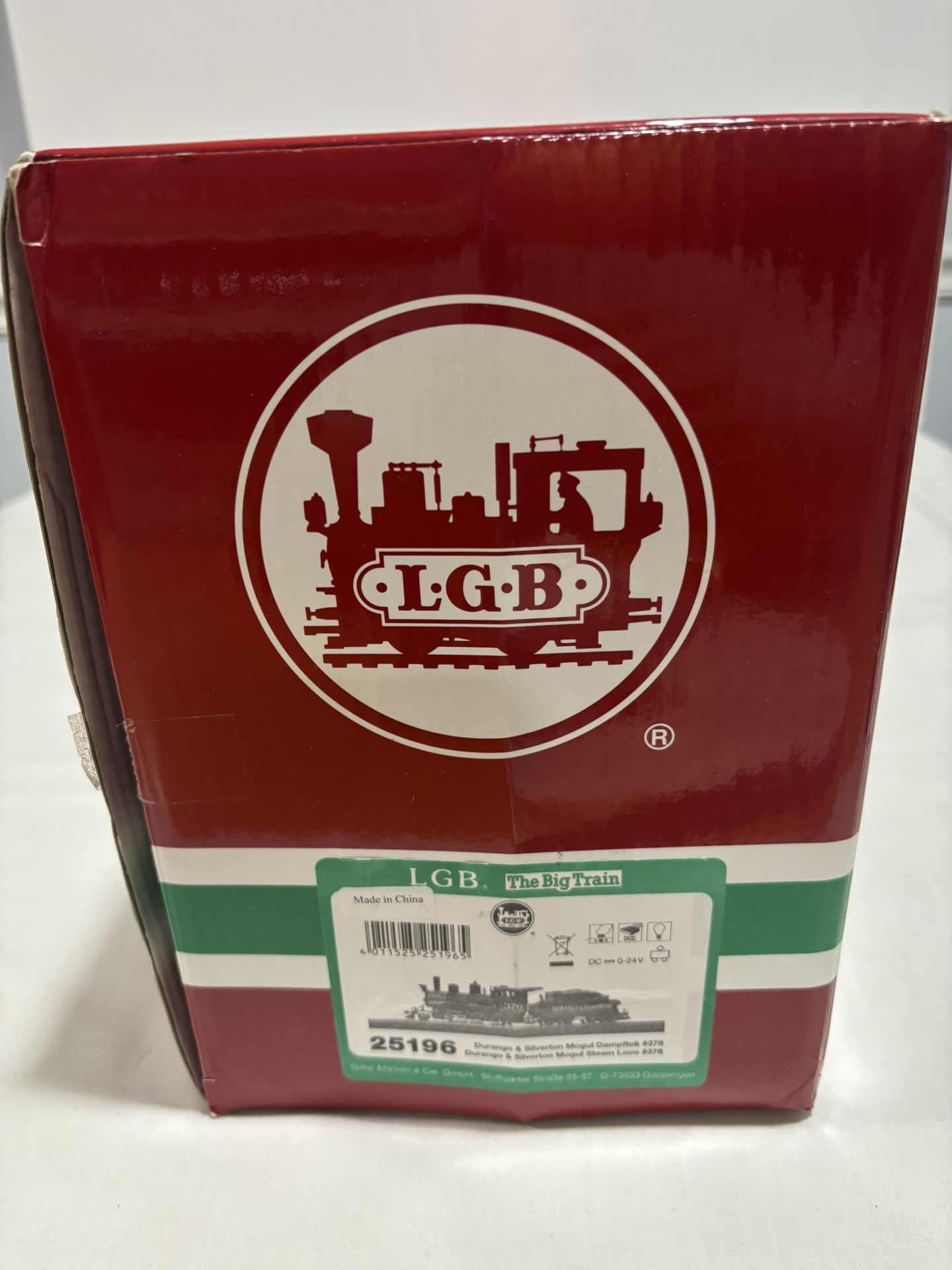 LGB 25196 DURANGO & SILVERTON MOGUL STEAM LOCO. $1.000.00...
