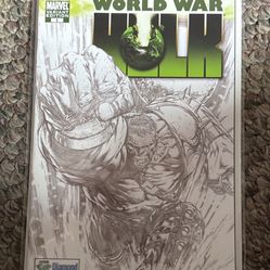 Marvel Comics World War HULK #1 Variant Edition