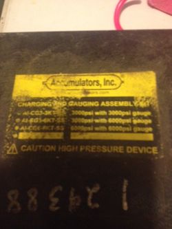 Accumulator charge kit