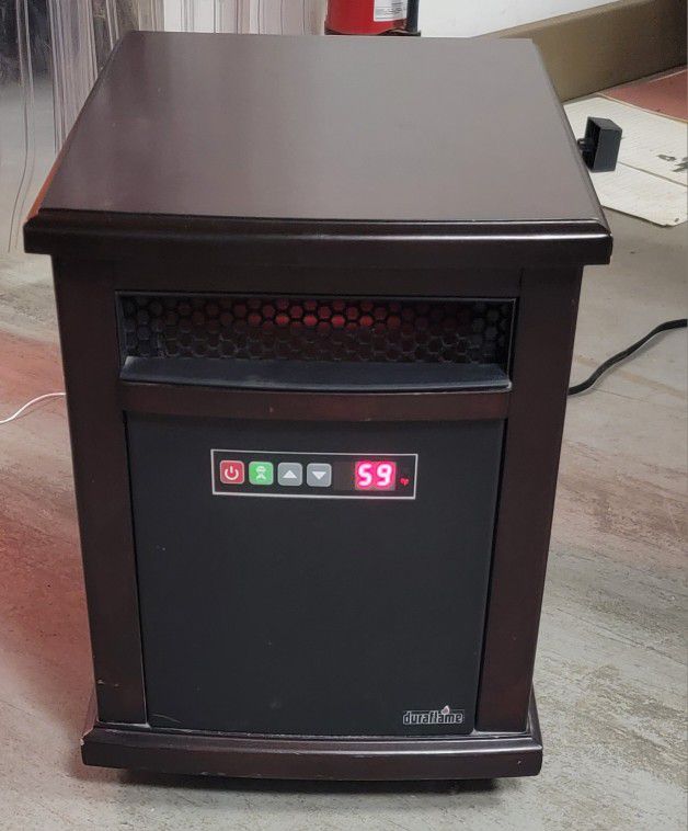 Free Local Delivery!  Duraflame 1,500 Watt Portable Electric Infrared Cabinet Heater