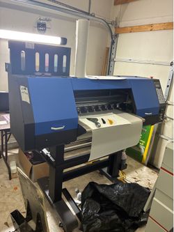 DTF Printer Dual i3200 Print Head Direct to Film W/ Bulk Ink System