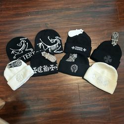 Chrome Hearts Beanie Bundle