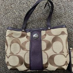 Coach Tote Bag + Wallet