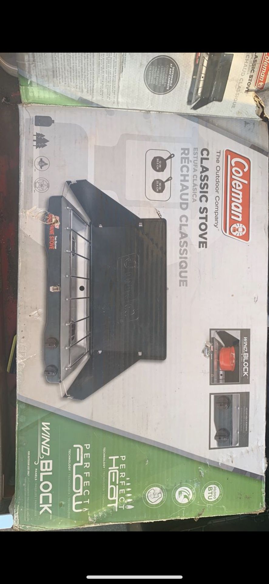 Coleman Portable Propane Gas Classic Stove with 2 Burners