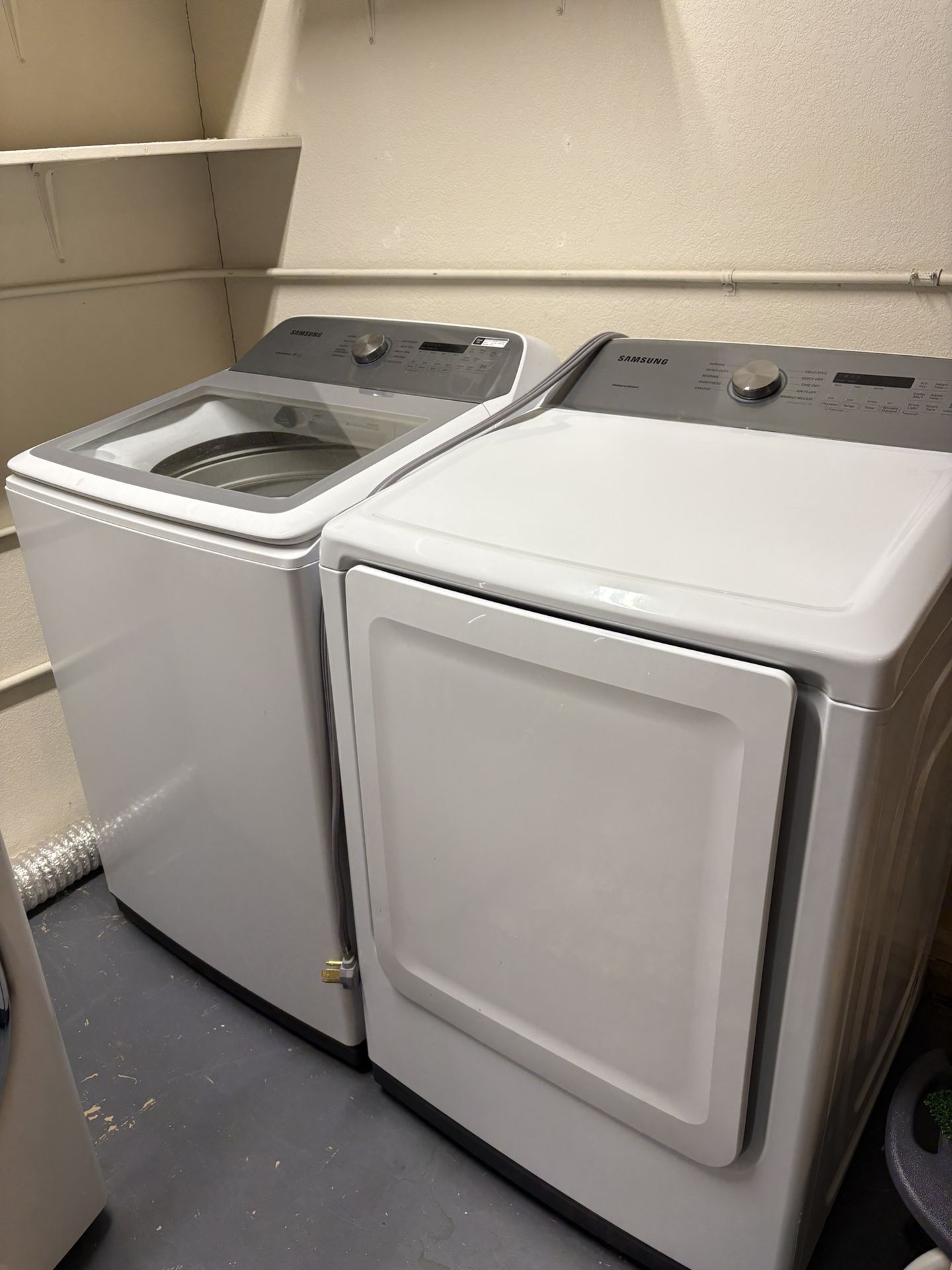 SAMSUNG WASHER AND DRYER