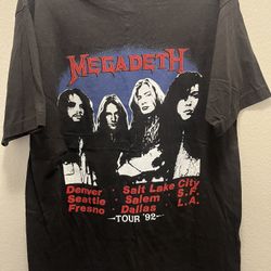 MEGADETH Vintage Tee 