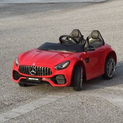 Mercedes Benz Red Car Amg Kids Toy Car 3+ Display Deco Project