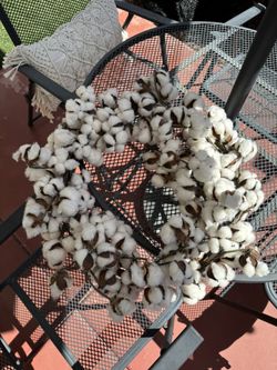 Cotton Wreath