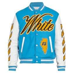 Off White Letterman Jackets 