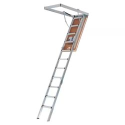Louisville Aluminum Attic Ladder 375 lb