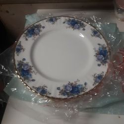 moonlight blue royal albert bone china