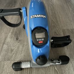Stamina Mini Exercise Bike With Smooth Pedal System 