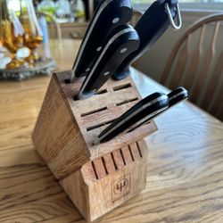 Wusthof Classic Knives And Block