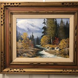 1973 oil painting Patti signed