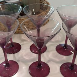 Martini glass Set 6