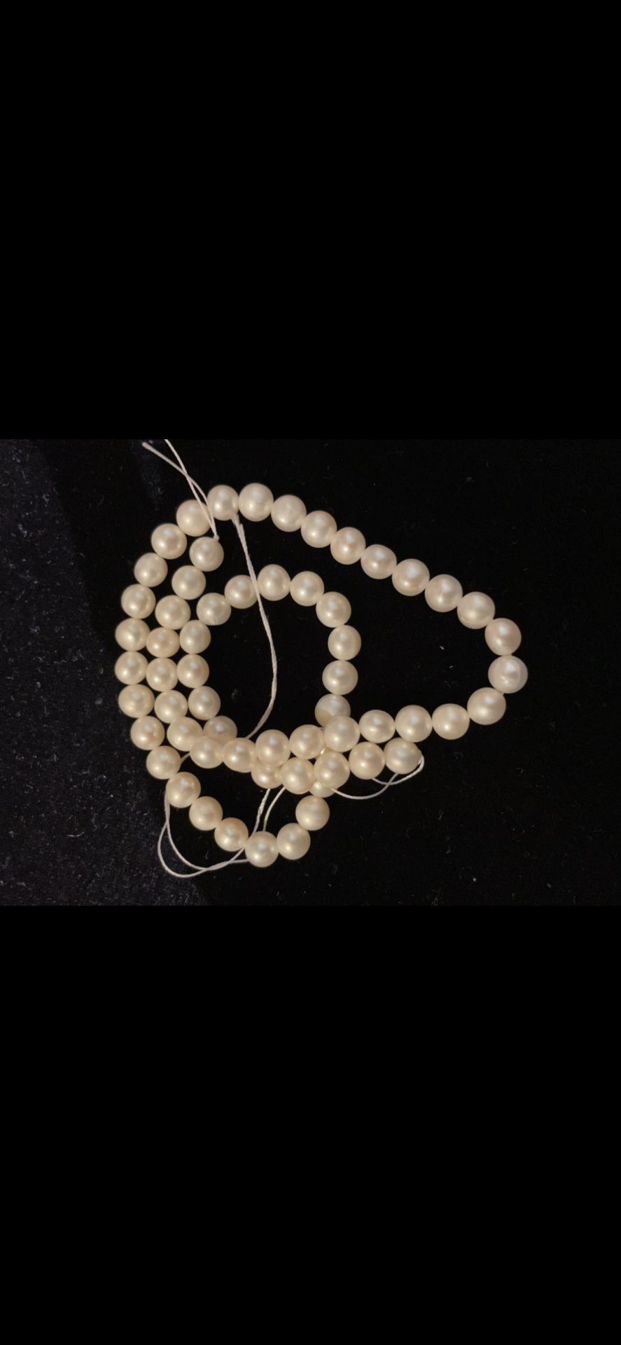 Strand Of Lustrous Pearls