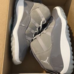 Jordan 11 Cool Greys  Kids Shoes