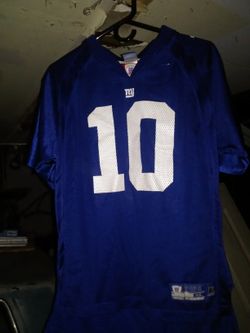 NFL new York giants (#10) elaij Manning size XL