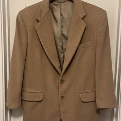 Men’s camel hair sport coat 