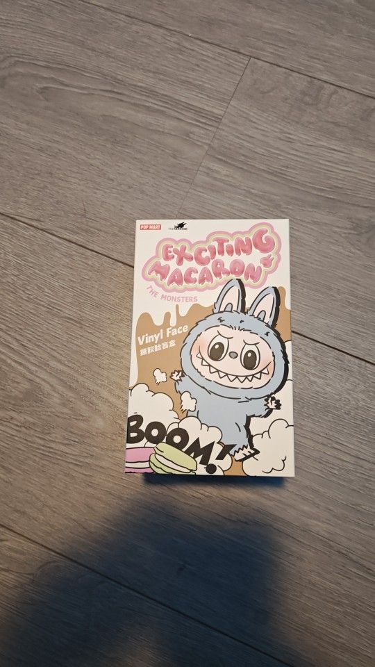 Pop MART Labubu the Monsters Exiting Macaron new unopened authenticPop MART Labubu the Monsters Exiting Macaron new unopened authentic