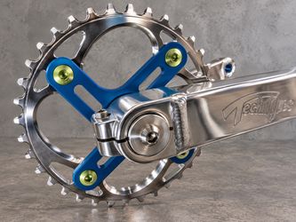 Polished Technique BMX Complete Crankset