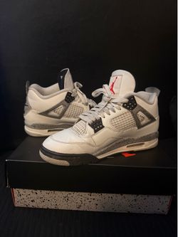 Jordan 4 retro white cement