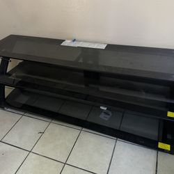 Glass tv Stand 
