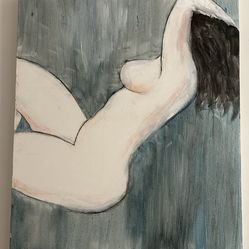 Original painting on canvas 21”x20”