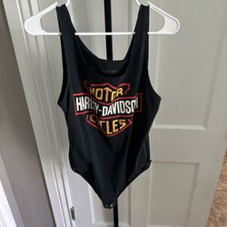Harley Davidson Women’s Bodysuit Size Large