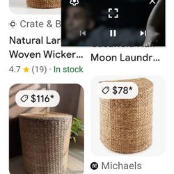 Heavy Duty Bamboo Basket