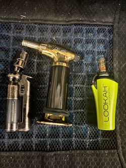 Lot of 3 Butane Torch Lighters