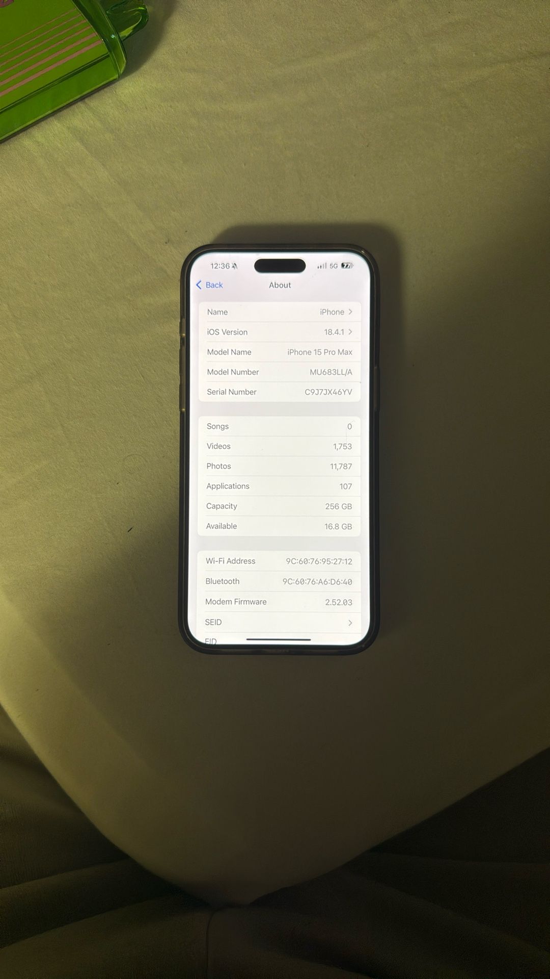 iPhone 15 Pro Max