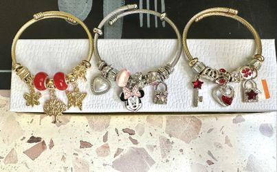 Stainless steel bracelets bundle