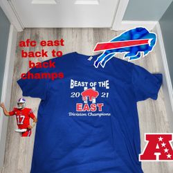 Buffalo Bills Afc East Champs Shirt XXL